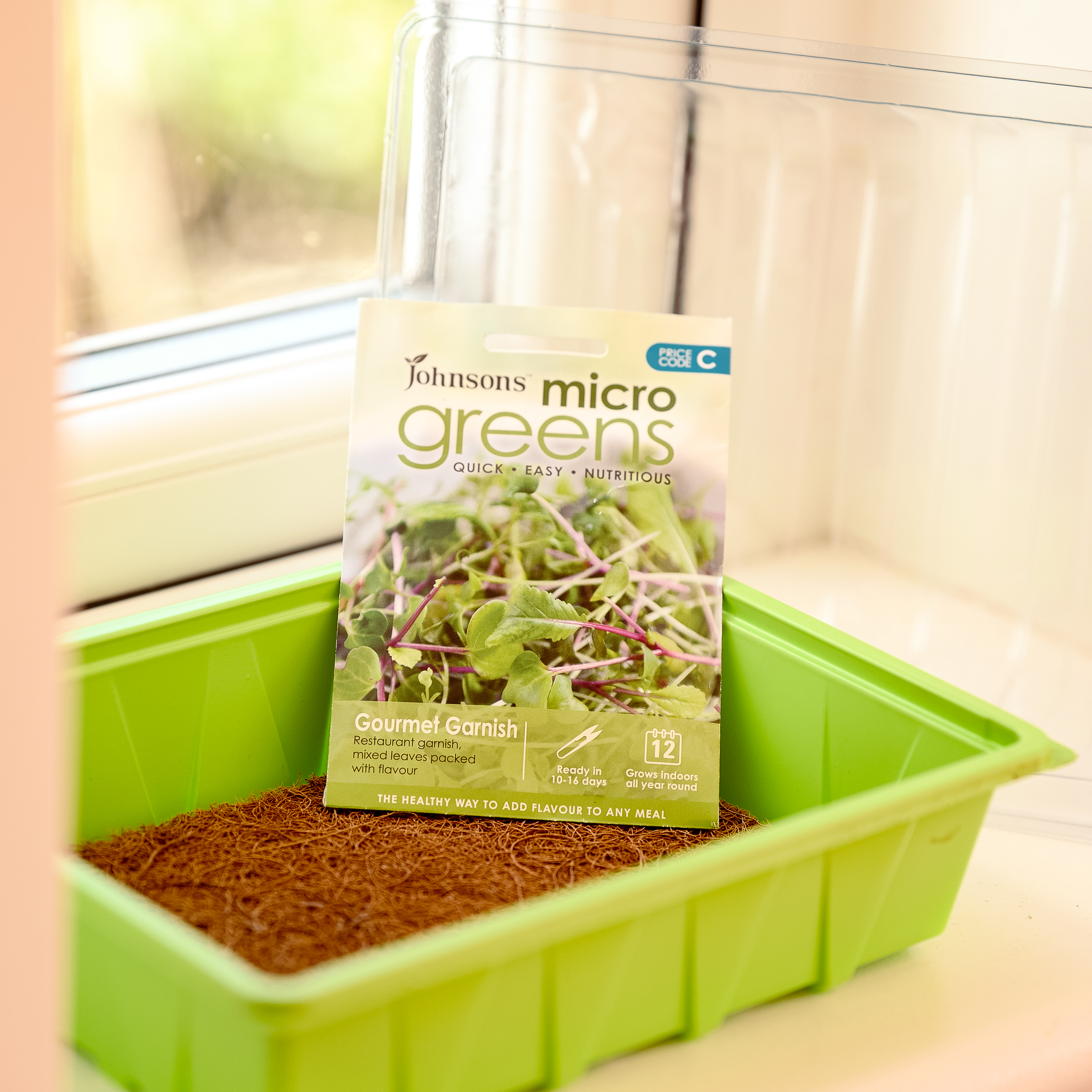 Grow Your Own Microgreens Kit - Seed Propagator