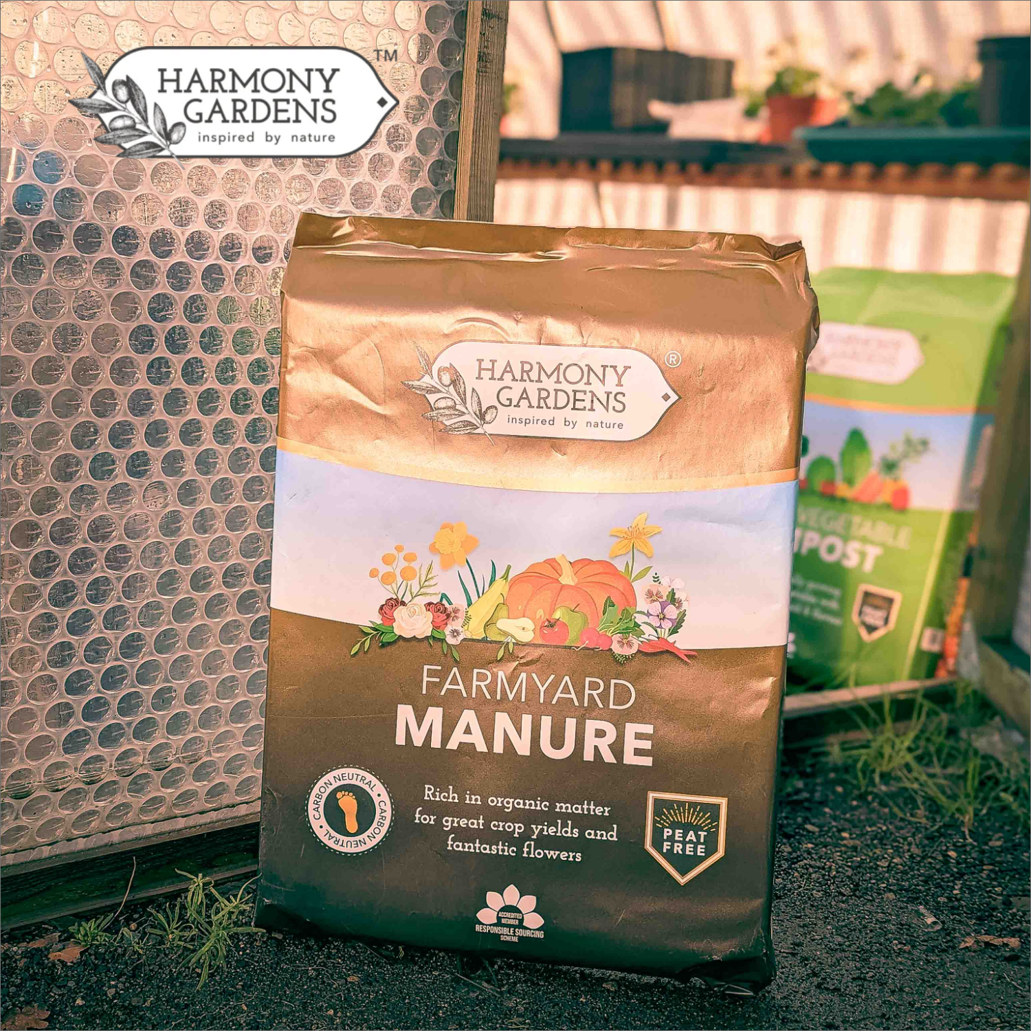 Harmony Gardens Farmyard Manure 50L