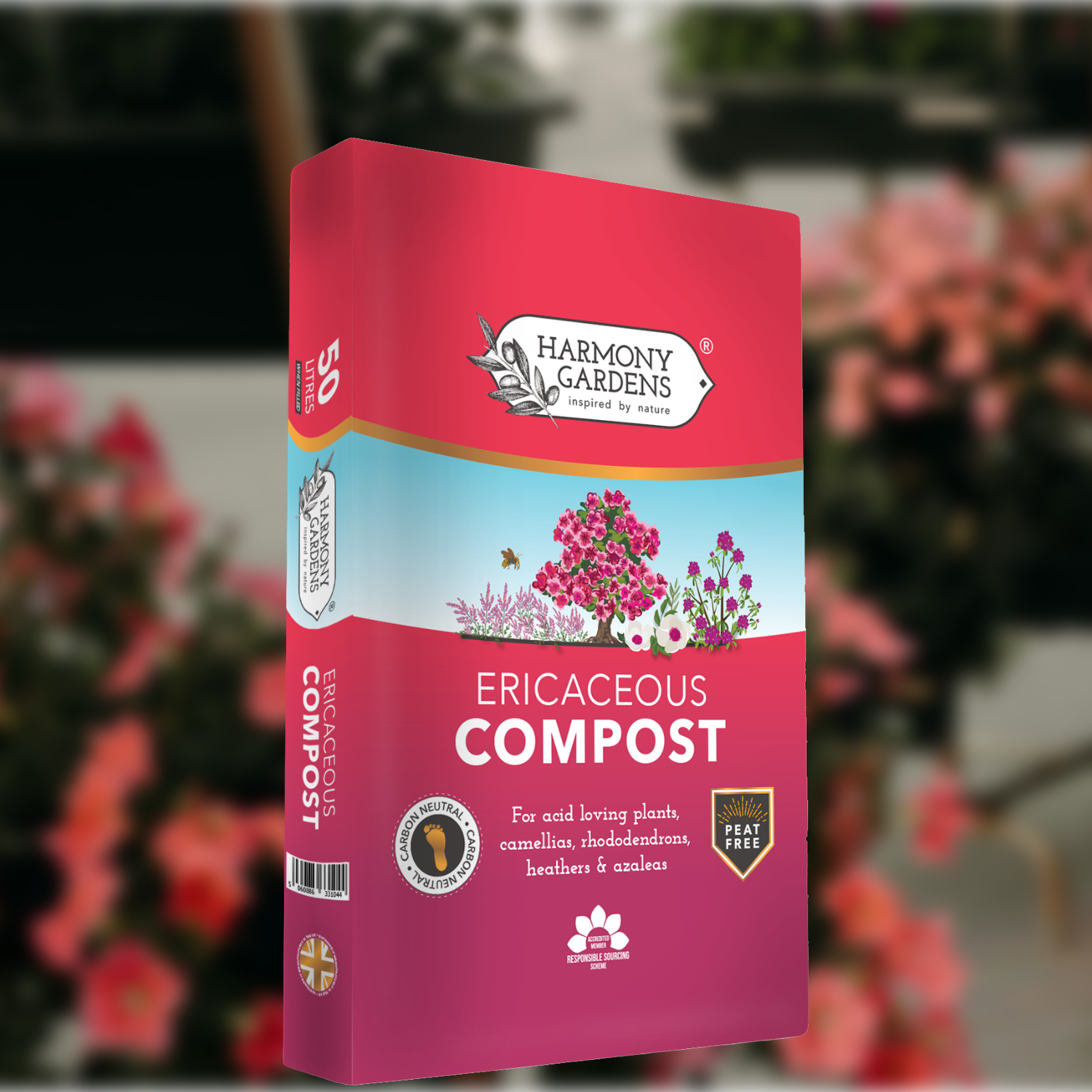 Harmony Gardens Ericaceous compost 40L