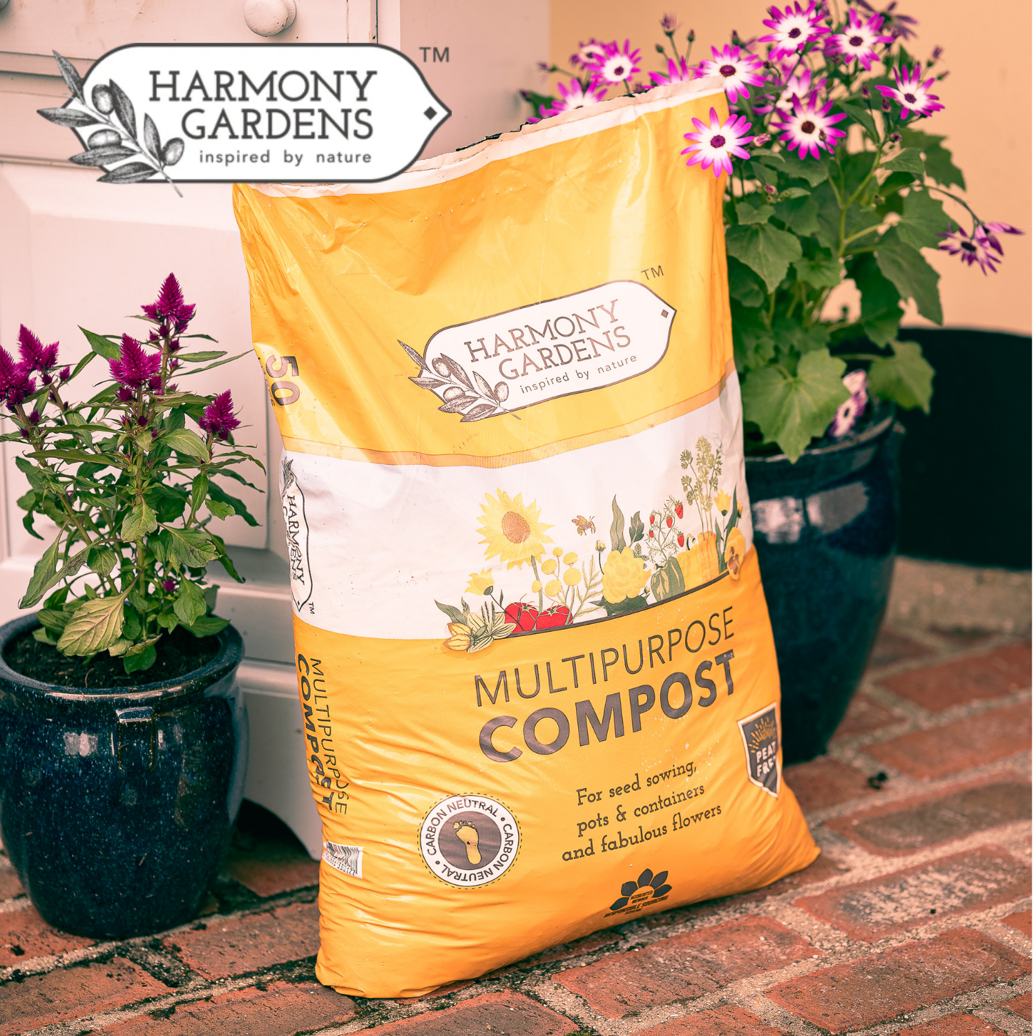 Harmony Gardens Multipurpose Compost 50L