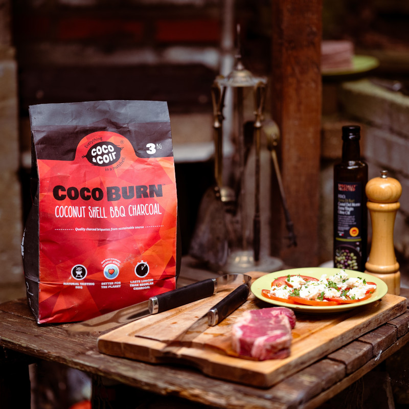 Coco Burn - Coconut Shell BBQ Charcoal 3kg